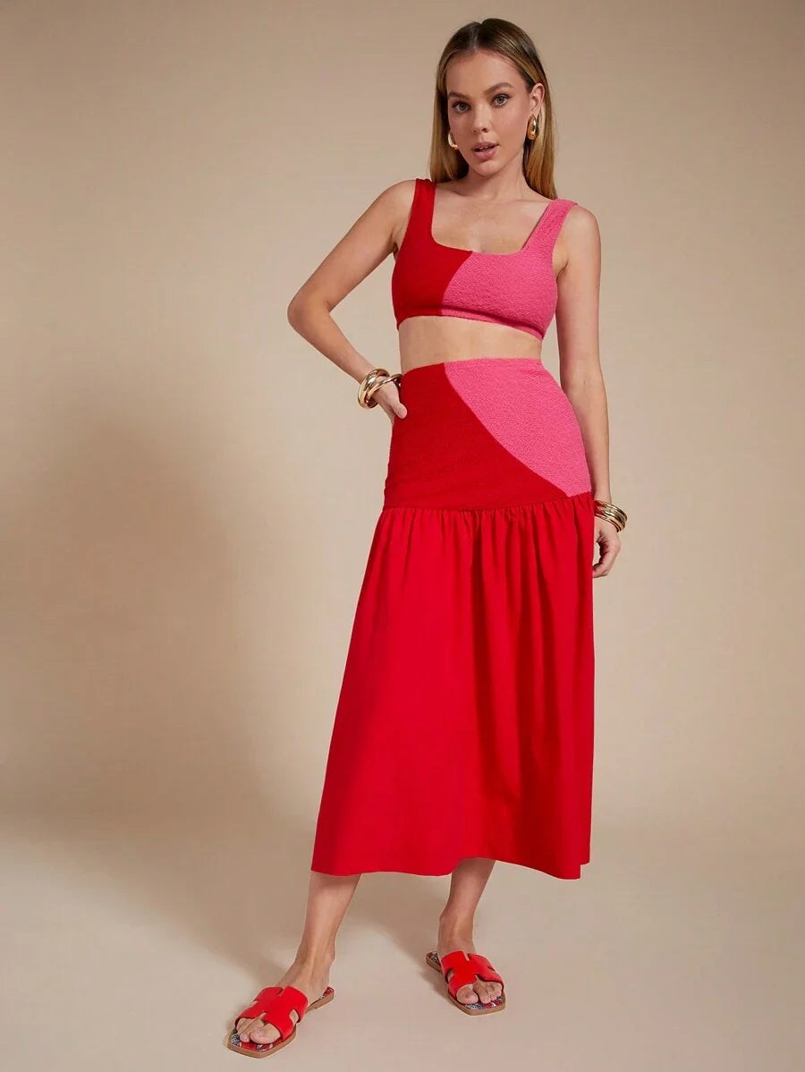 Luxe-inspirerade vita slides med sele