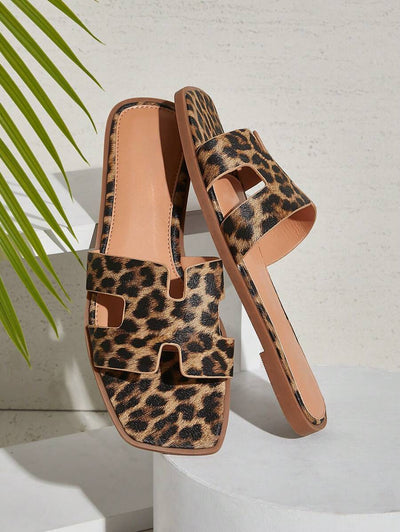 Luxe-inspirerade vita slides med sele