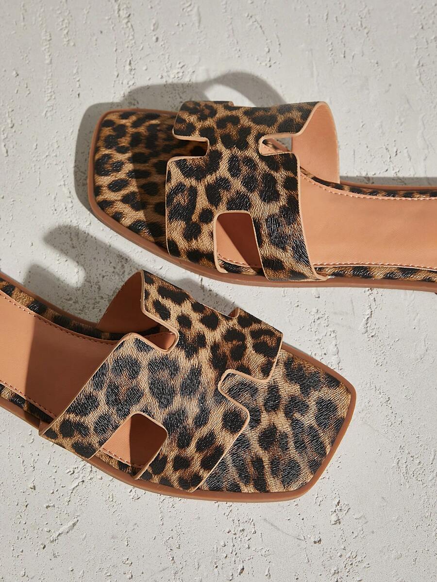 Luxe-inspirerade vita slides med sele