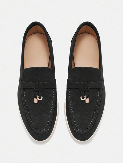 Damloafers med spetsig tå