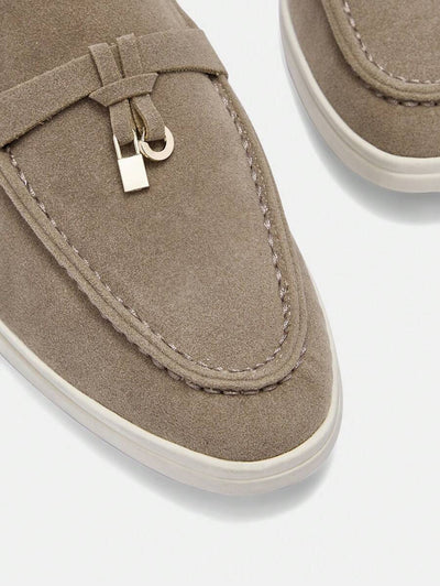 Damloafers med spetsig tå