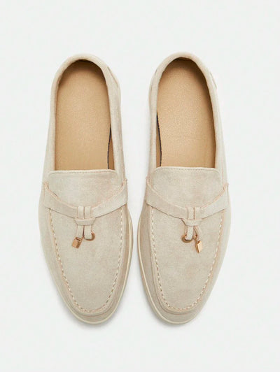 Damloafers med spetsig tå