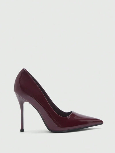 Eleganta pumps med spetsig tå