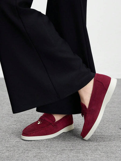 Damloafers med spetsig tå