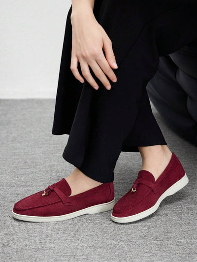 Damloafers med spetsig tå