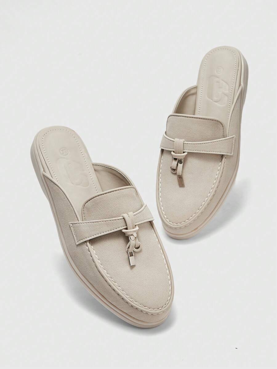 Damloafers med spetsig tå