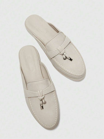 Damloafers med spetsig tå