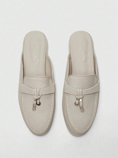 Damloafers med spetsig tå