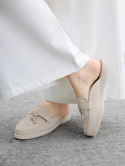 Damloafers med spetsig tå
