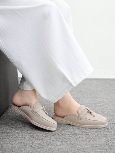 Damloafers med spetsig tå