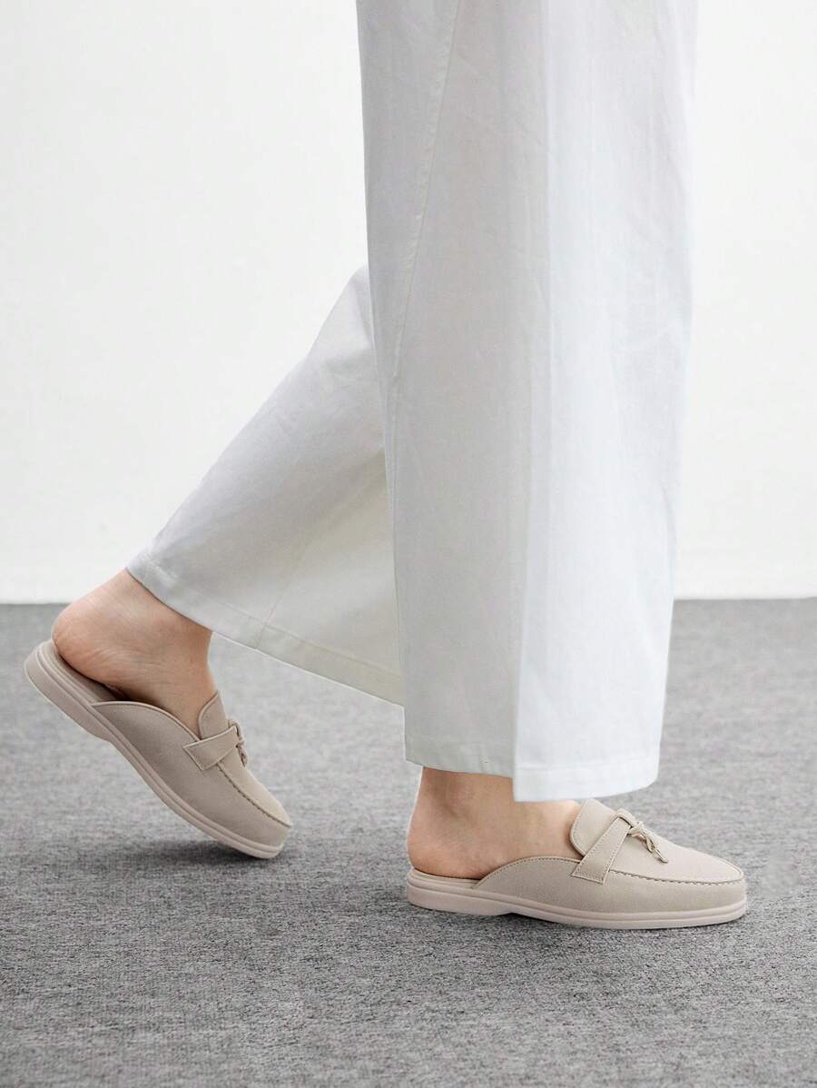 Damloafers med spetsig tå