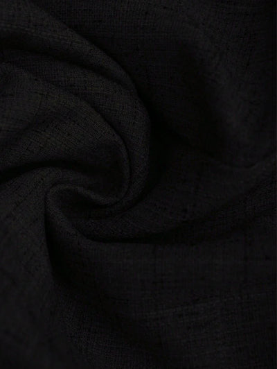 Linneshorts med Bambu­detaljer