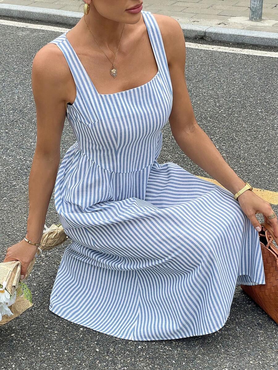 Randig Sommarklänning Siren