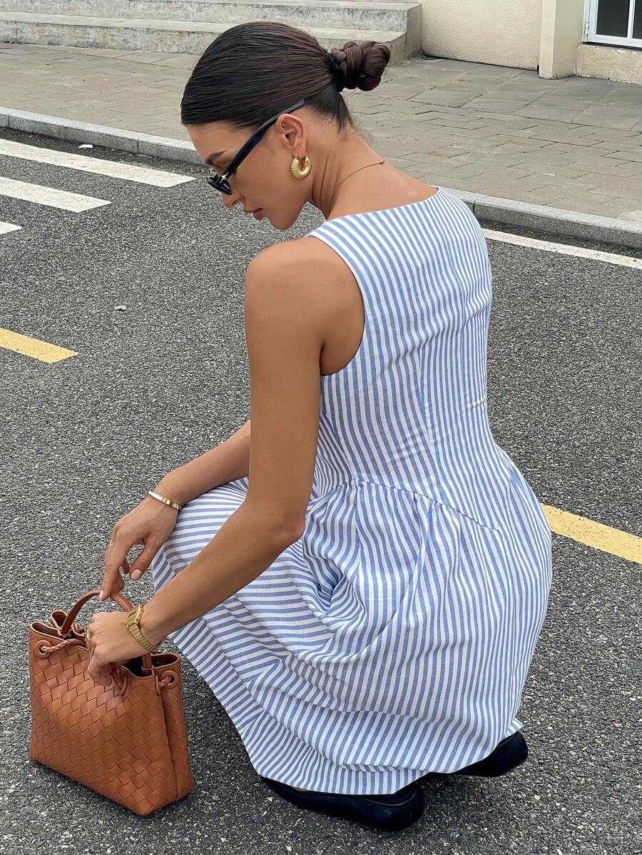 Randig Sommarklänning Siren