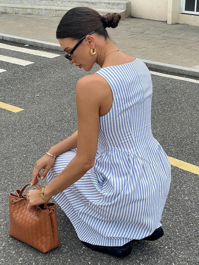 Randig Sommarklänning Siren