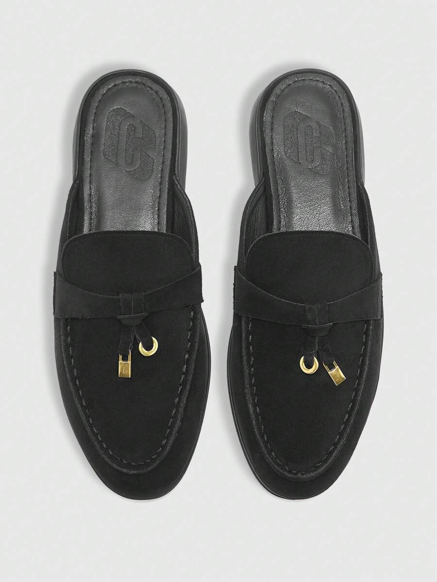 Damloafers med spetsig tå