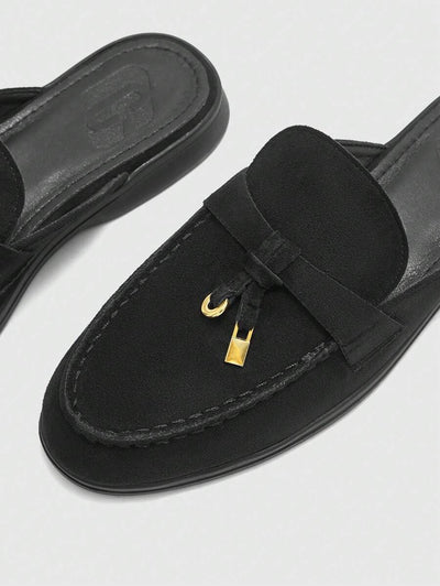 Damloafers med spetsig tå