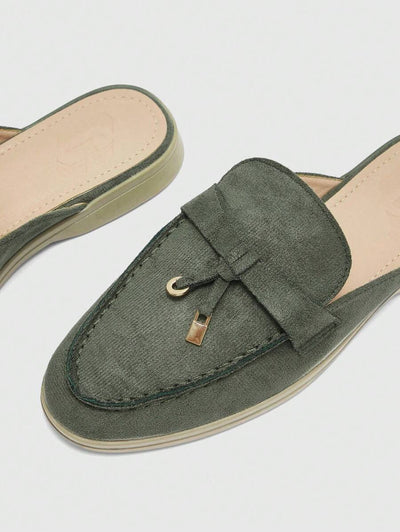 Damloafers med spetsig tå