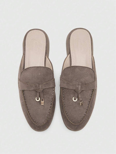 Damloafers med spetsig tå