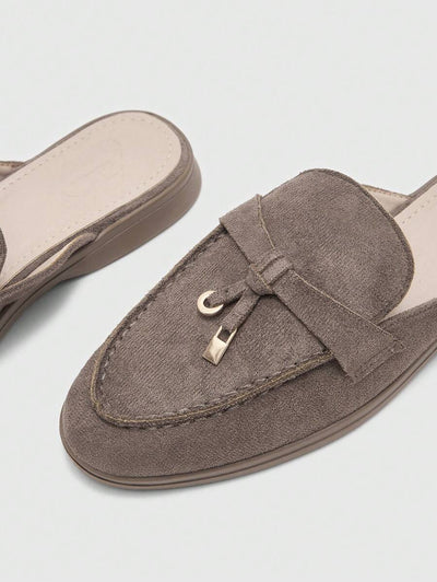 Damloafers med spetsig tå