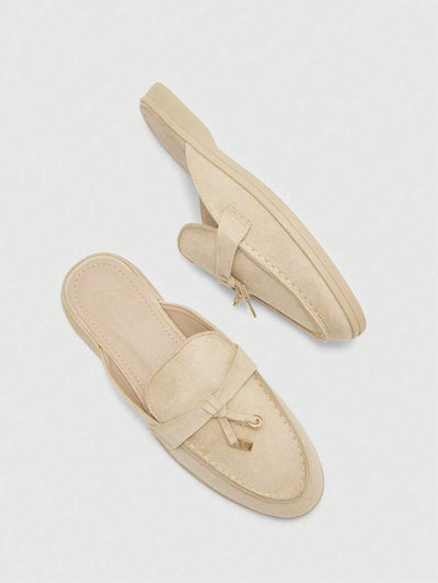 Damloafers med spetsig tå