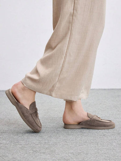 Damloafers med spetsig tå