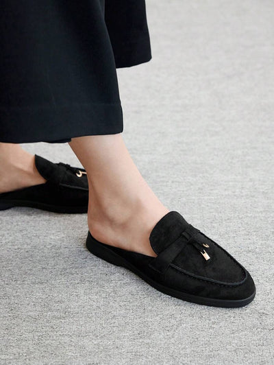 Damloafers med spetsig tå