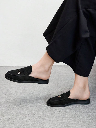 Damloafers med spetsig tå