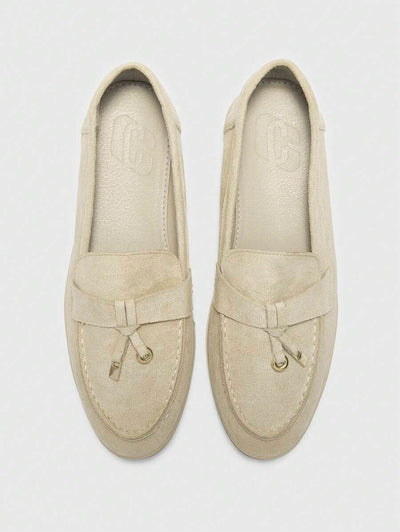 Damloafers med spetsig tå