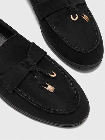 Damloafers med spetsig tå