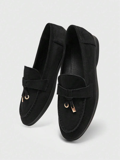 Damloafers med spetsig tå