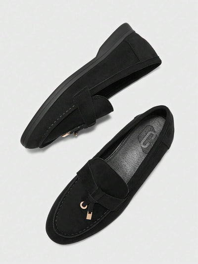 Damloafers med spetsig tå