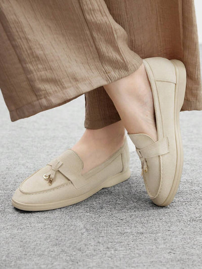 Damloafers med spetsig tå