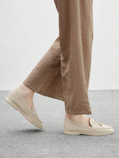 Damloafers med spetsig tå