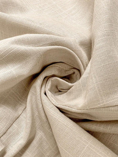 Linneshorts med Bambu­detaljer