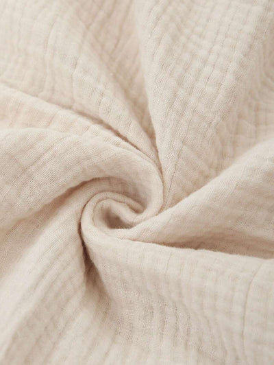 Kakifärgad Randig Midiklänning