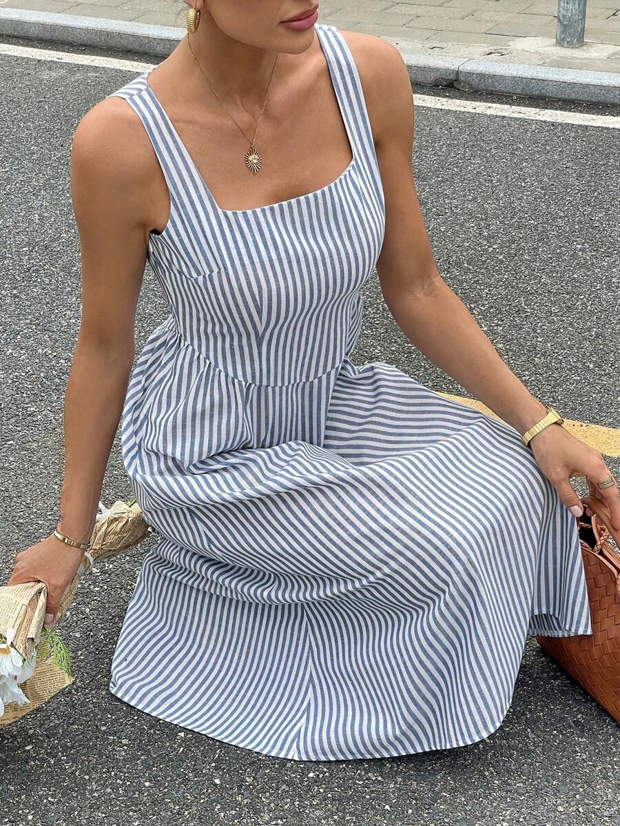 Randig Sommarklänning Siren