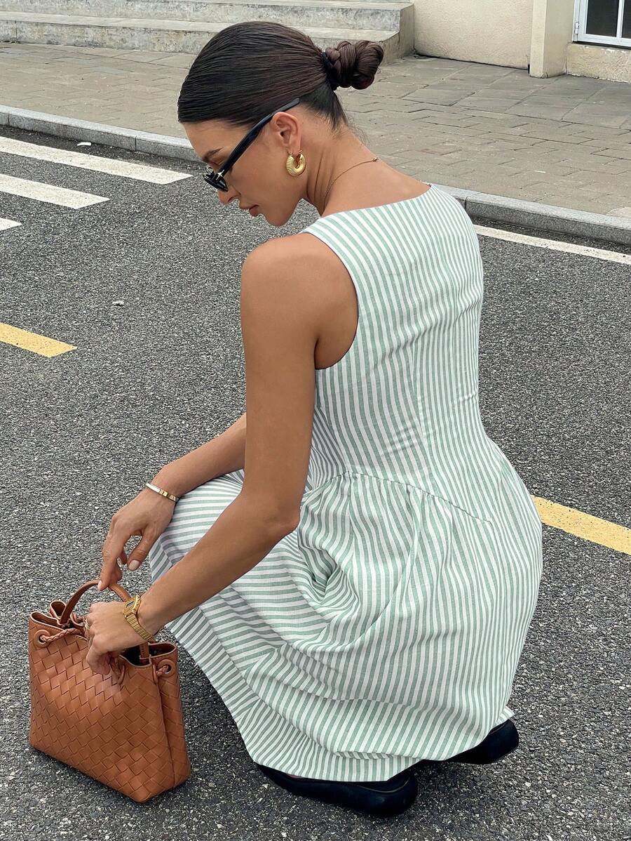 Randig Sommarklänning Siren