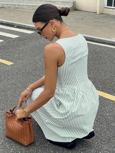 Randig Sommarklänning Siren