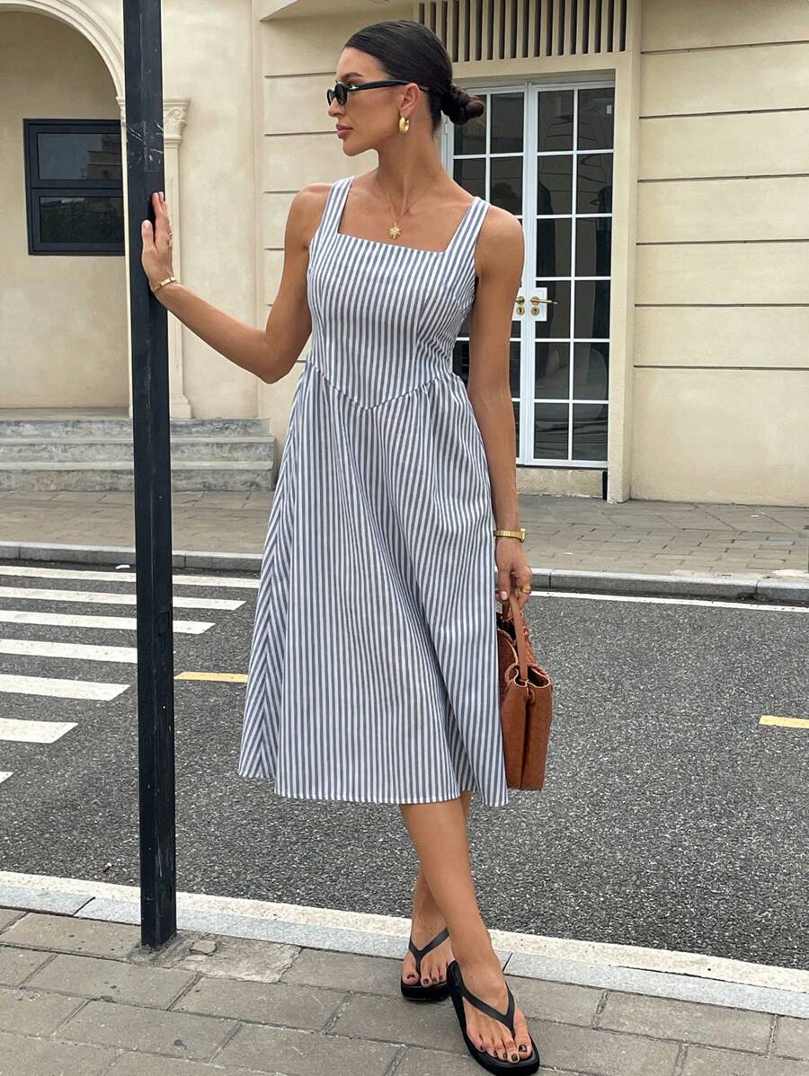 Randig Sommarklänning Siren