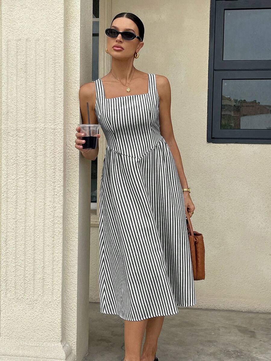 Randig Sommarklänning Siren