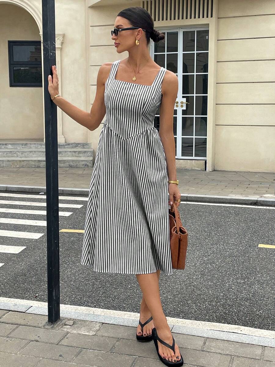 Randig Sommarklänning Siren