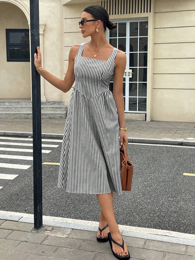 Randig Sommarklänning Siren