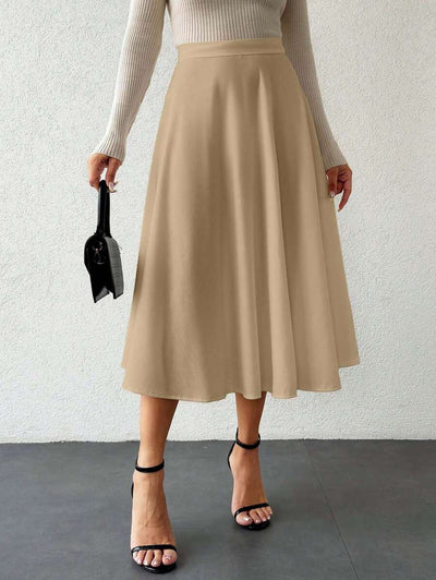 Klassisk medellång kjol