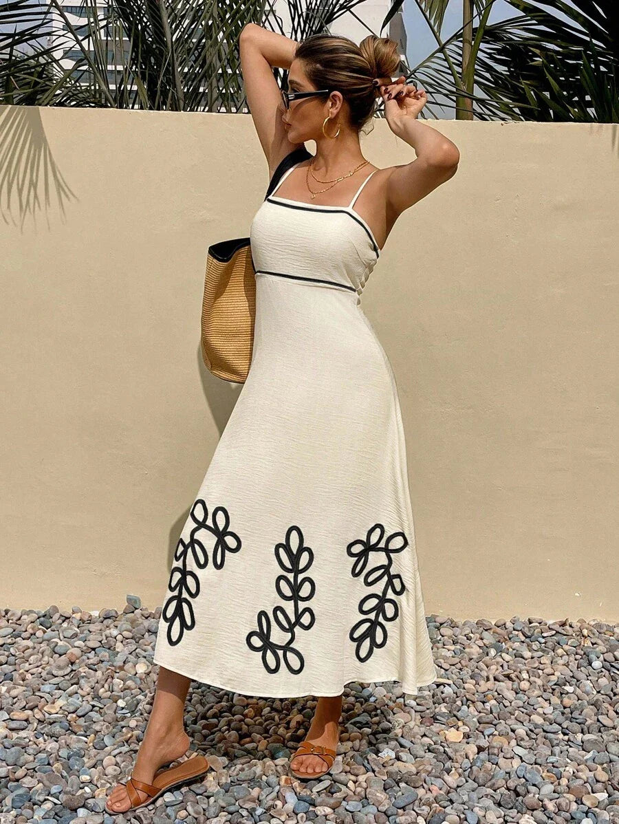 Broderad Sommarklänning