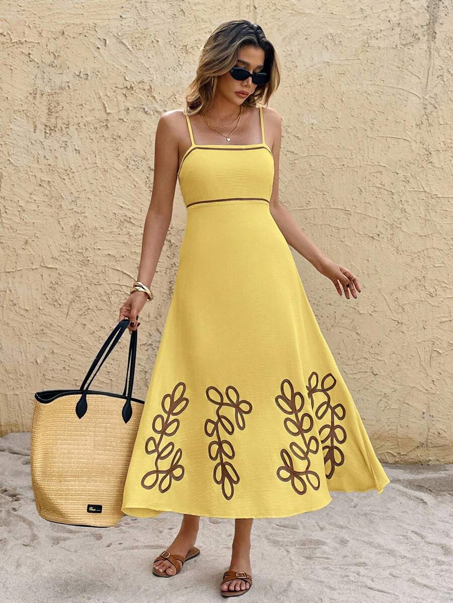 Broderad Sommarklänning