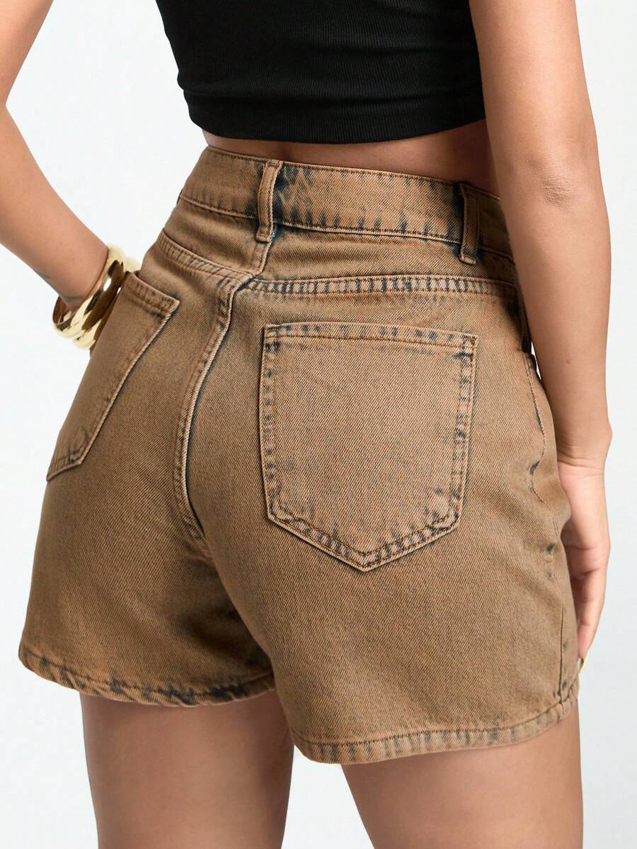 Mångsidiga denimshorts för dam