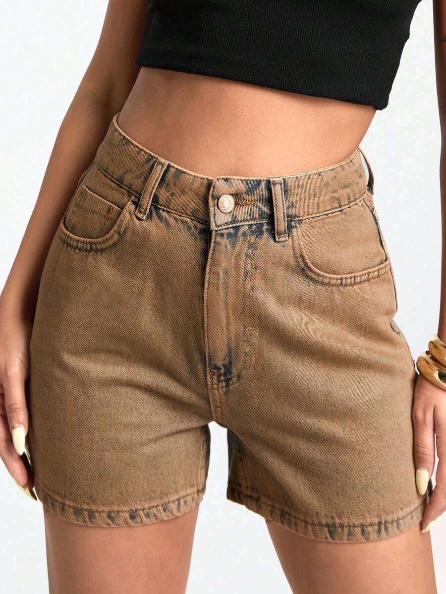 Mångsidiga denimshorts för dam