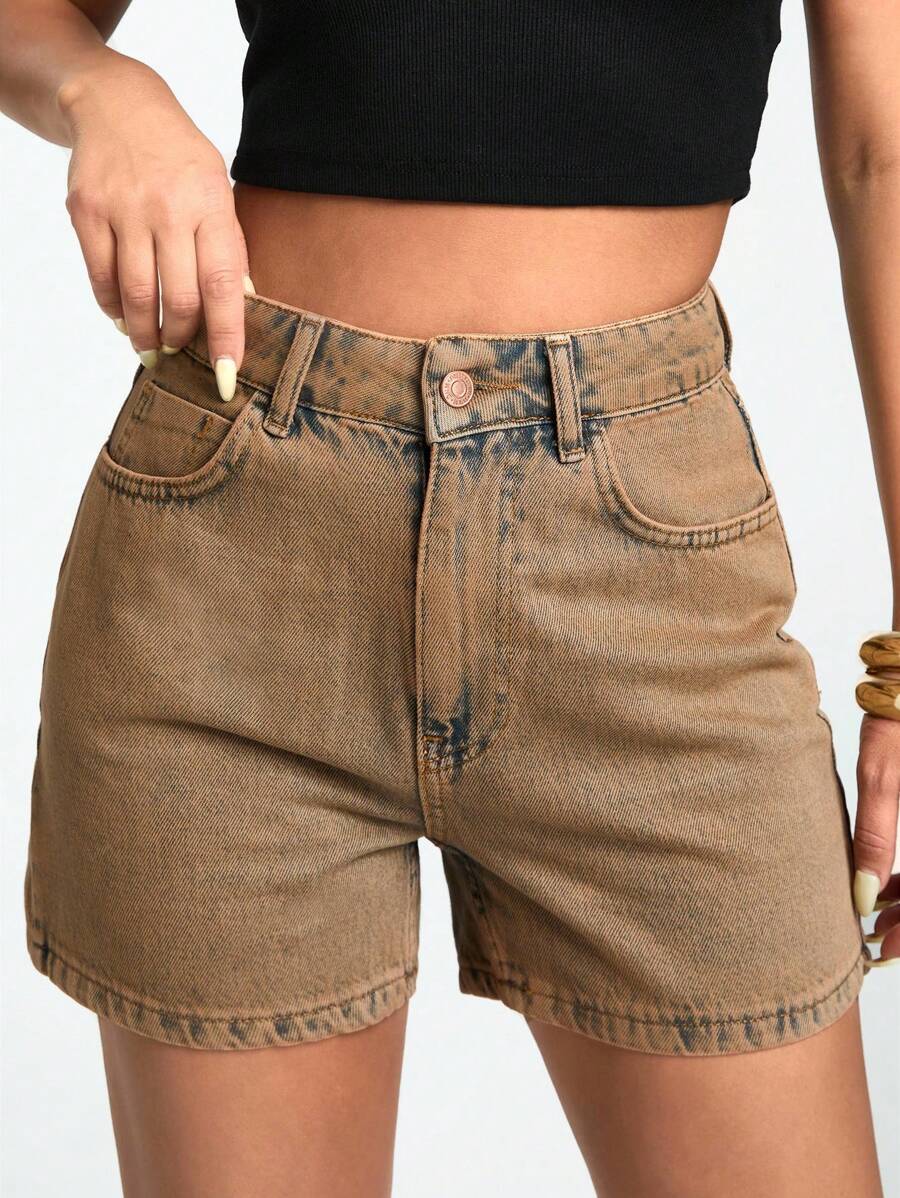 Mångsidiga denimshorts för dam