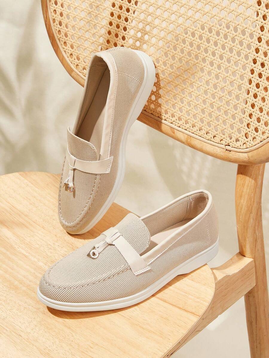 Damloafers med spetsig tå